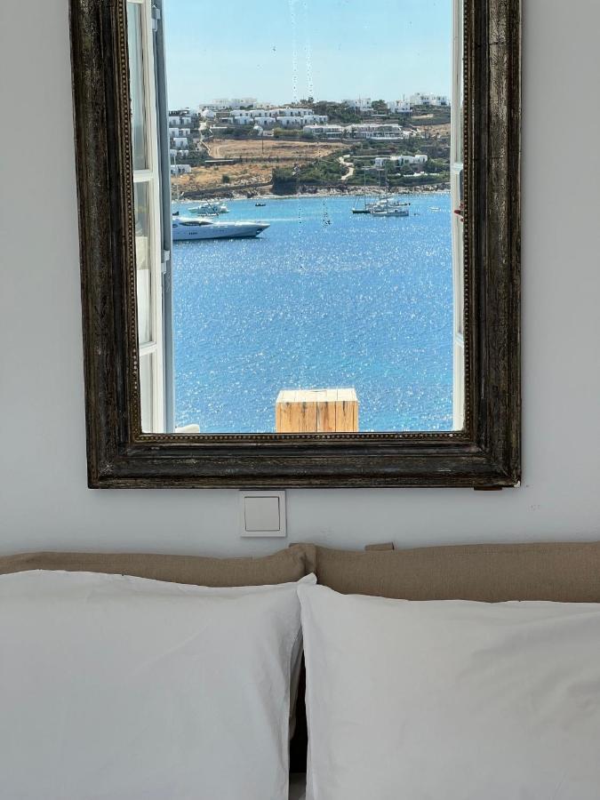 Beachfront Mykonos Guest House Ornos  Bagian luar foto