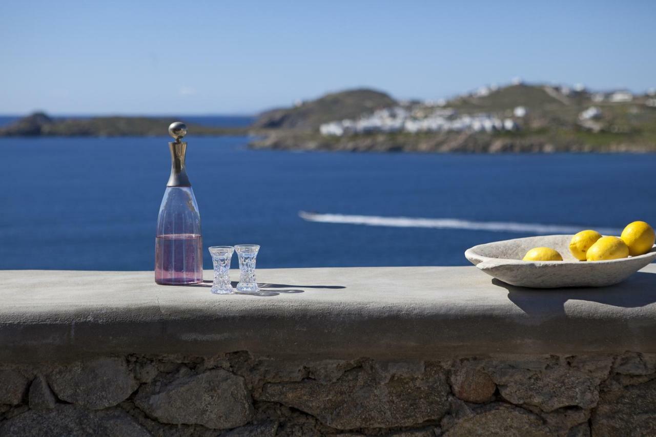 Beachfront Mykonos Guest House Ornos  Bagian luar foto