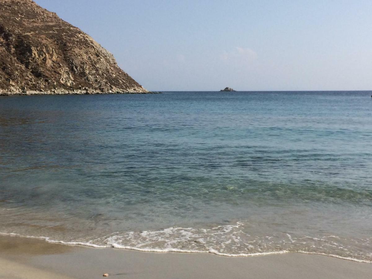 Beachfront Mykonos Guest House Ornos  Bagian luar foto
