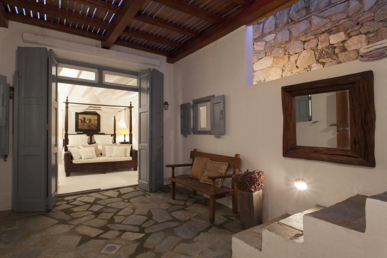 Beachfront Mykonos Guest House Ornos  Bagian luar foto